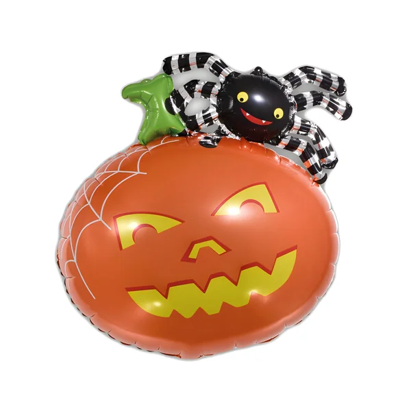 Globo de calabaza con araña de 65 x 51 cm