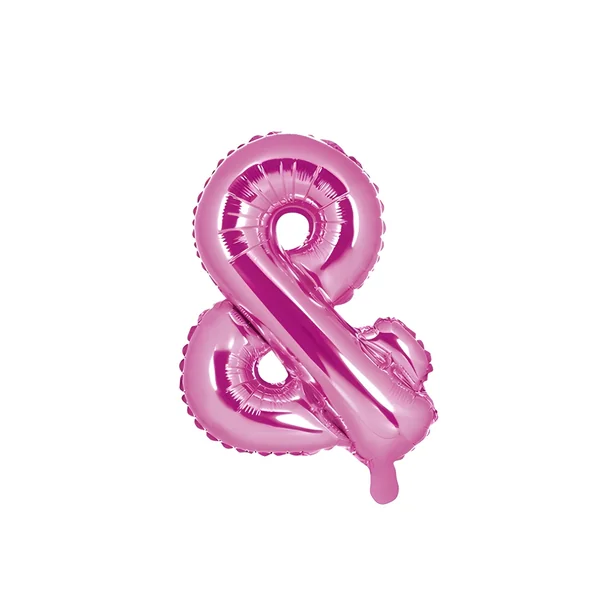 Globo de letra rosa de 35 cm - PartyDeco - Imagen 3