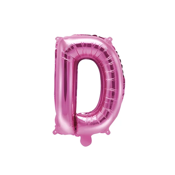 Globo de letra rosa de 35 cm - PartyDeco - Imagen 5
