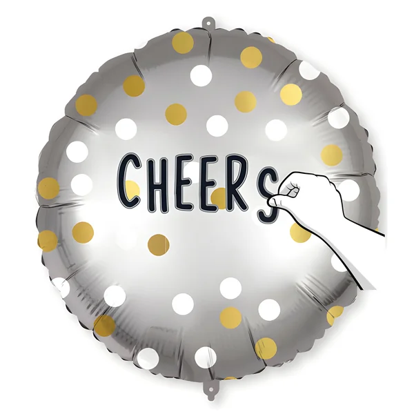 Globo de lunares personalizable de 46 cm - Procos
