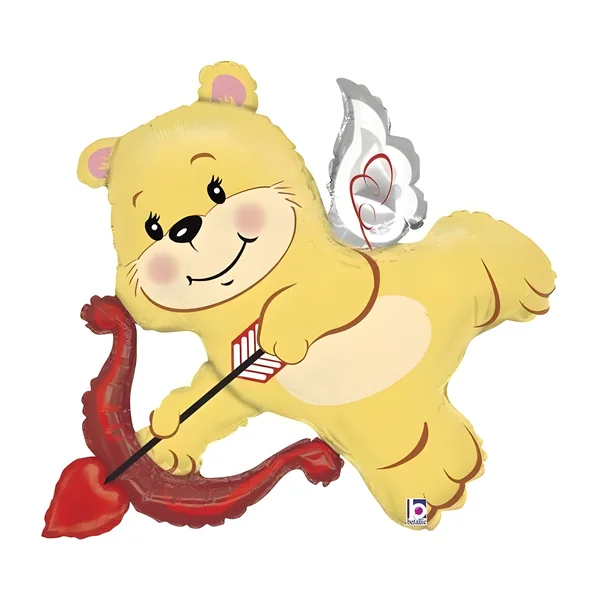 Globo de Oso Cupido de 78 x 76 cm