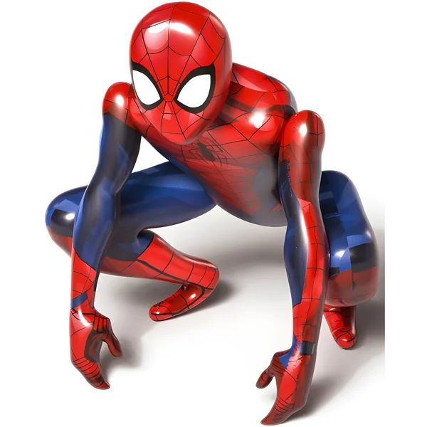 Globo de Spiderman silueta de 88 x 60 cm