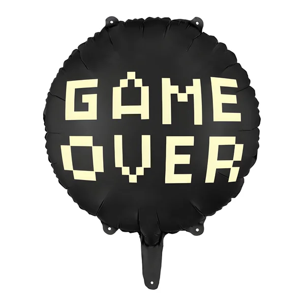 Globo de Videojuegos Game Over de 45 cm