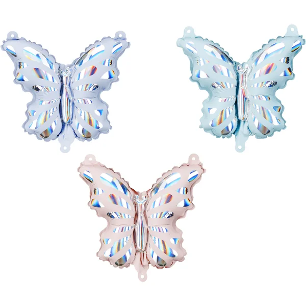 Globos de mariposas de 23 x 19 cm - 21 unidades