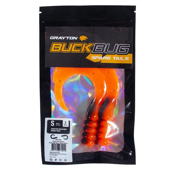 Grayton Buck-Bug S Colas de Repuestos Black Demon (2 pzas.)