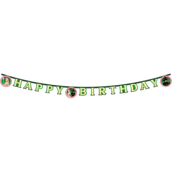 Guirnalda de Happy Birthday de Wicked