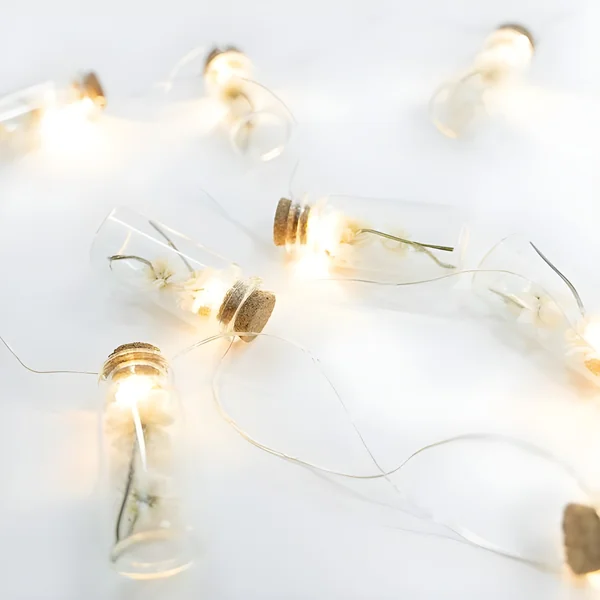 Guirnalda de luces led Rosemary a pilas - 1,55 m