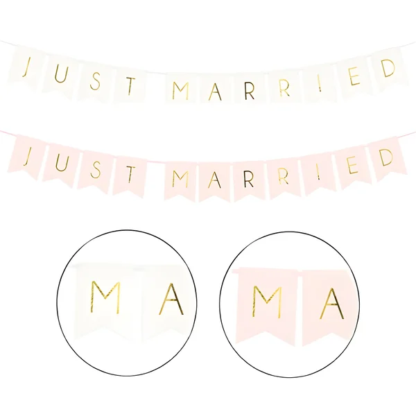 Guirnalda Just Married - 1,55 m