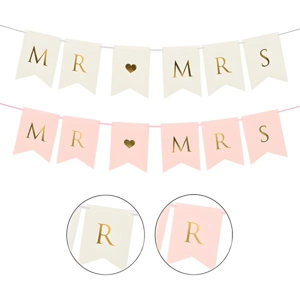 Guirnalda Mr and Mrs - 2,50 cm