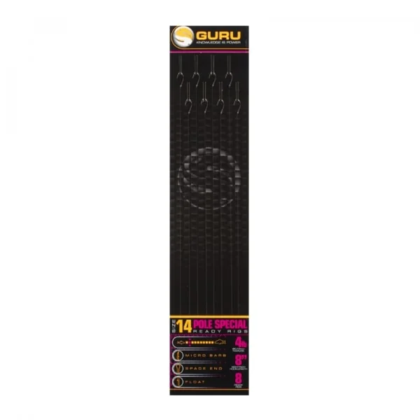 Guru Pole Special Arreglos Anzuelo Tamaño 14 (0,13mm)