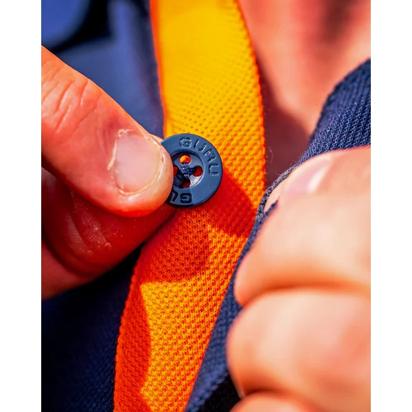 Guru Polo Azul Marino/Naranja M