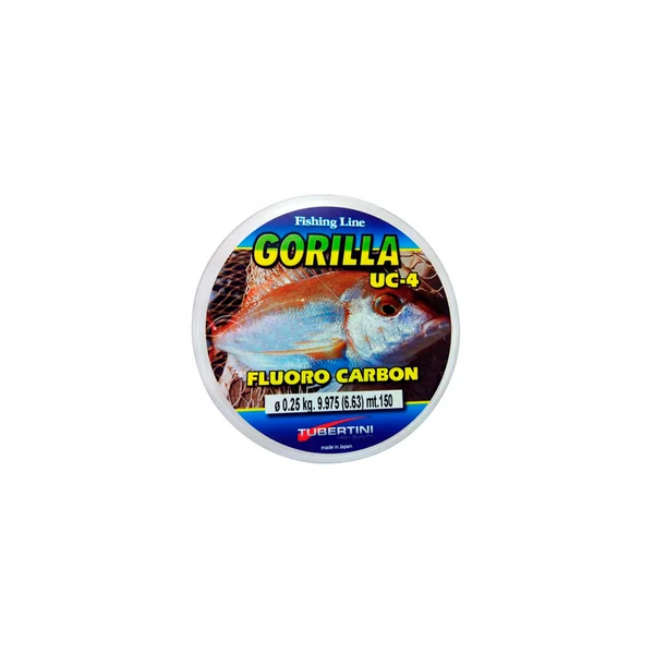 Hilo Fluoro Carbono Gorilla UC4 150m