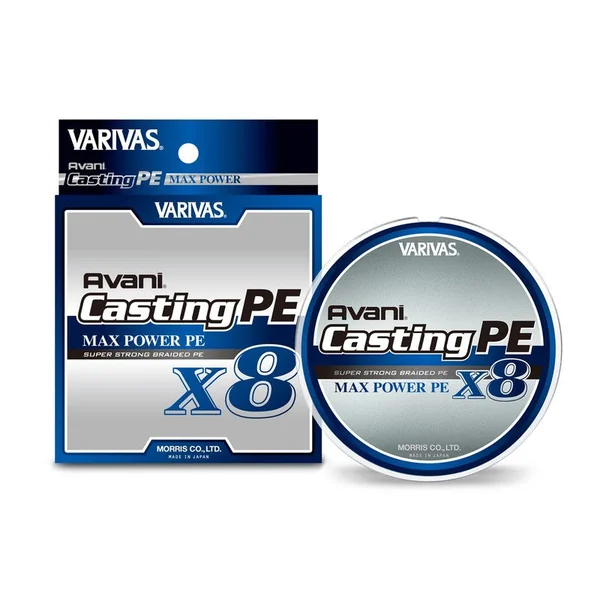 Hilo Trenzado Varivas Casting PE Max Power X8 // #3, #4, #6