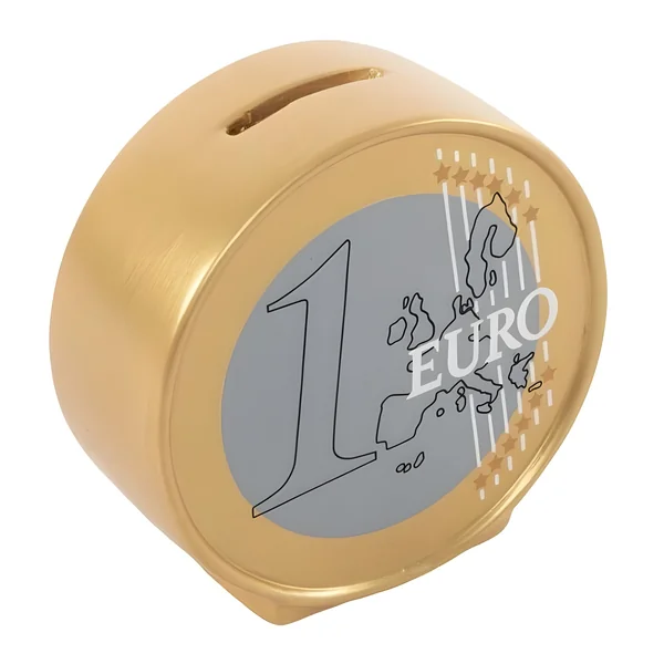 Hucha de moneda de Euro de 12 cm