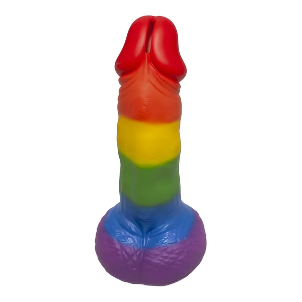 Hucha de pene arcoíris de 22,5 cm