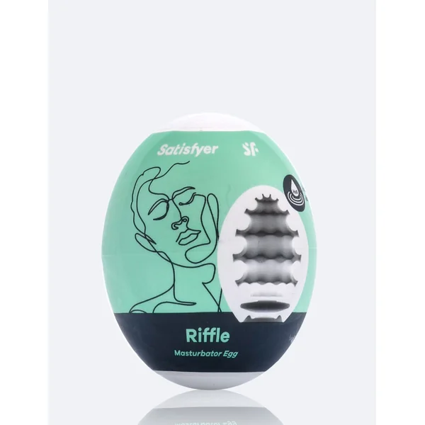 Huevo Masturbador Satisfyer Riffle