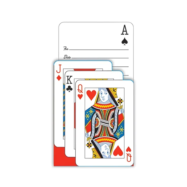 Invitaciones de cartas de Casino - 8 unidades