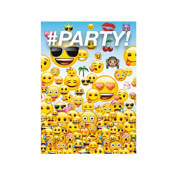 Invitaciones de Emoticonos - 8 unidades