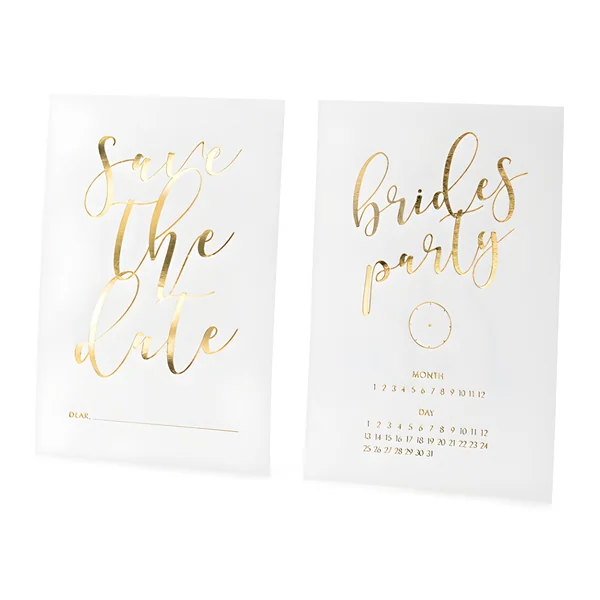 Invitaciones para despedida de soltera - 10 unidades