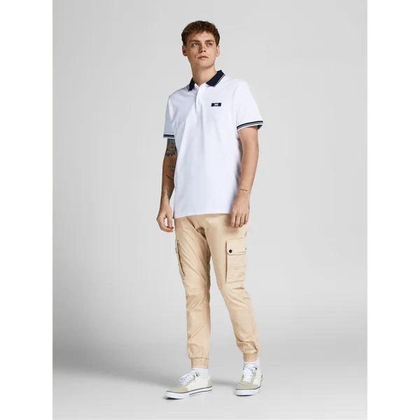 Jack and Jones Men's Cuffed Cargo Trousers