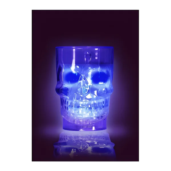 Jarra de cerveza de calavera con luz - Imagen 3