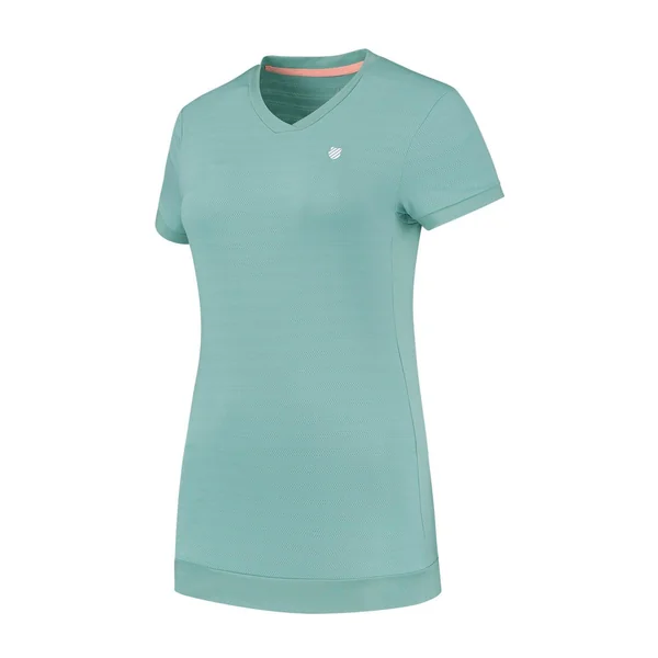 K Swiss KS Hypercourt V-Neck T-Shirt Womens