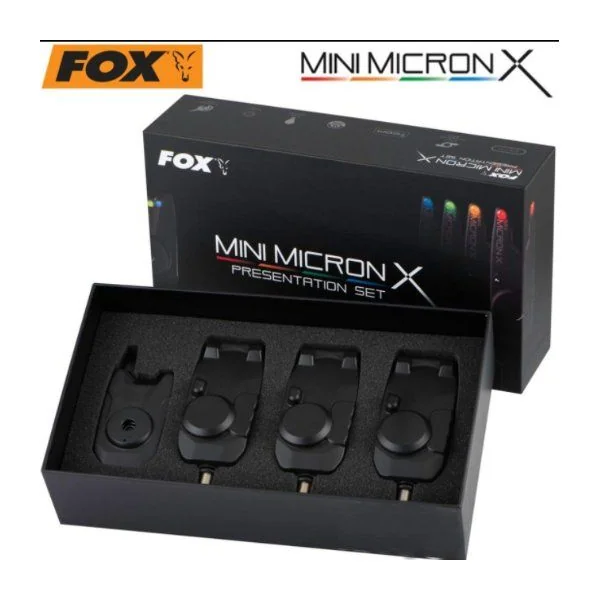 Kit Alarmas Fox Mini Micron X Con Receptor