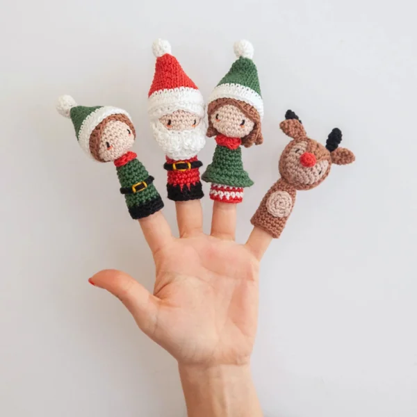 Kit de Amigurumis - Personajes navideños - Anchor