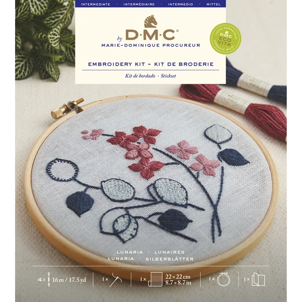 Kit de bordado - Lunaires - DMC - Imagen 4