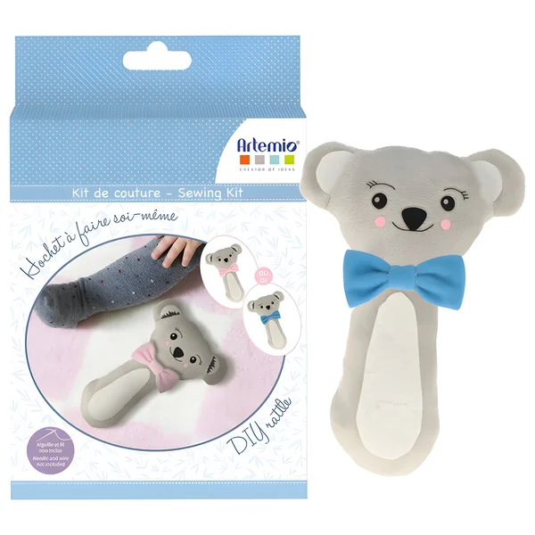 Kit de costura DIY sonajero koala