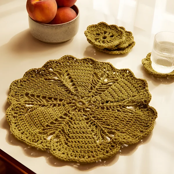 Kit de crochet - Set para una mesa armoniosa - DMC