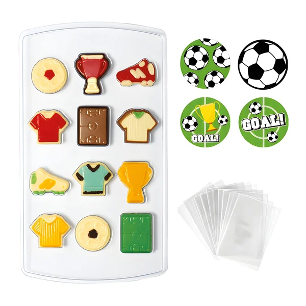 Kit de Fútbol para chocolates - Decora - 40 unidades
