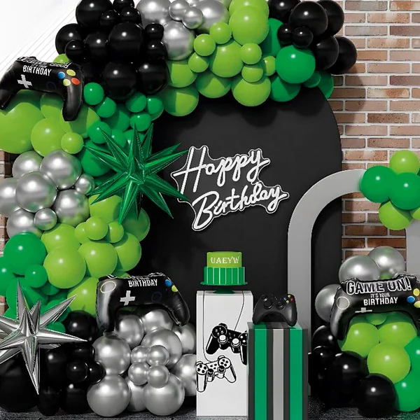 Kit de globos gamer - 100 piezas