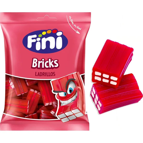 Ladrillos de fresa - Fini bricks - 90 gr