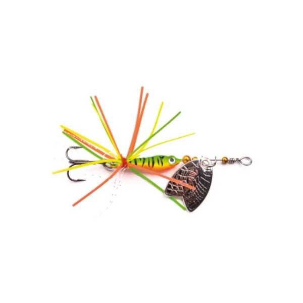 Larva Mayfly Micro Spinner Roach Anzuelo Triple - Imagen 6