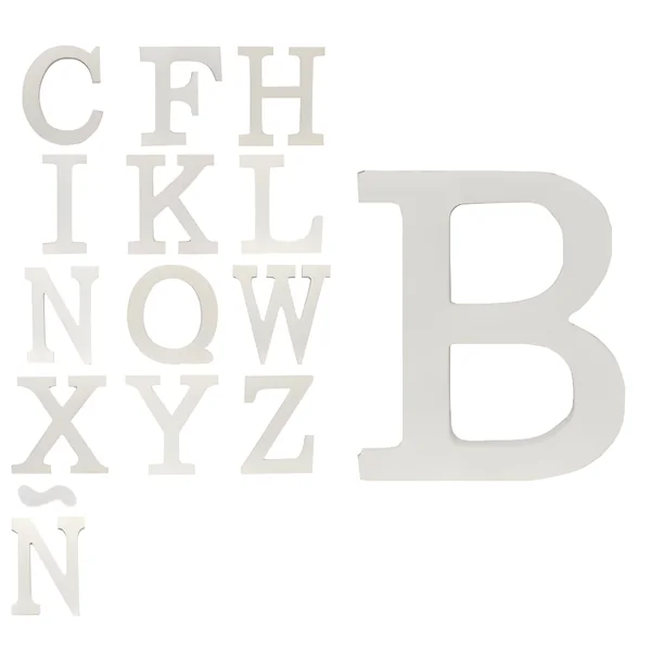 Letra de madera de 11 cm - 1 unidad