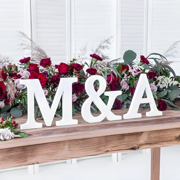 Letra de madera de 20 cm - 1 unidad - Imagen 2
