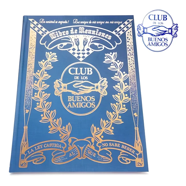 Libro de firmas Club de los buenos amigos