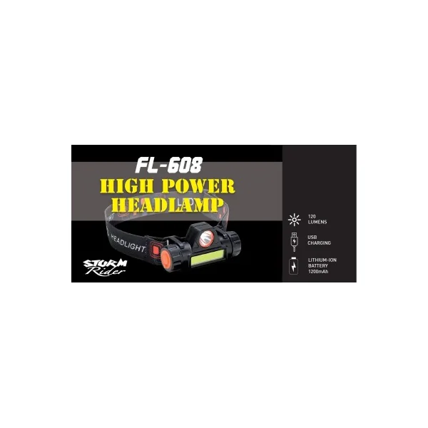 Linterna Storm Fl-608 - Imagen 2