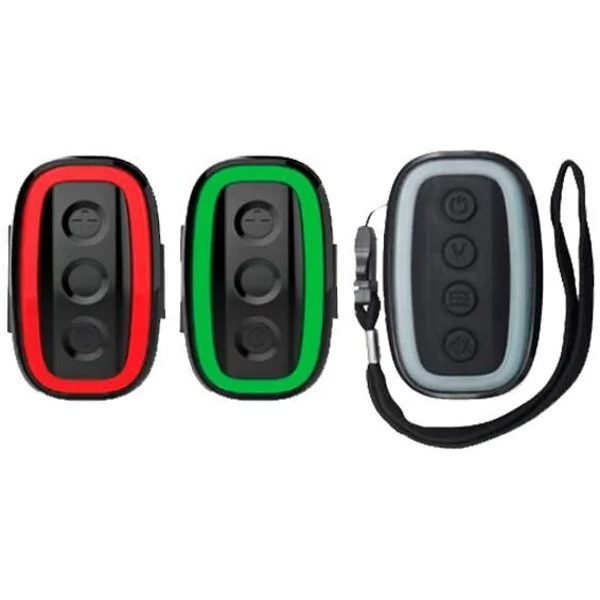 Madcat Topcat Set de Alarma 2+1 Rojo Verde