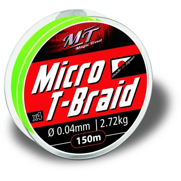 Magic Trout Micro T-Braid Línea Trenzada 150m 0,12mm