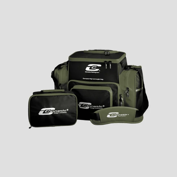 Maleta de Pesca CINNETIC® COMPACT HIGH GREEN ARM