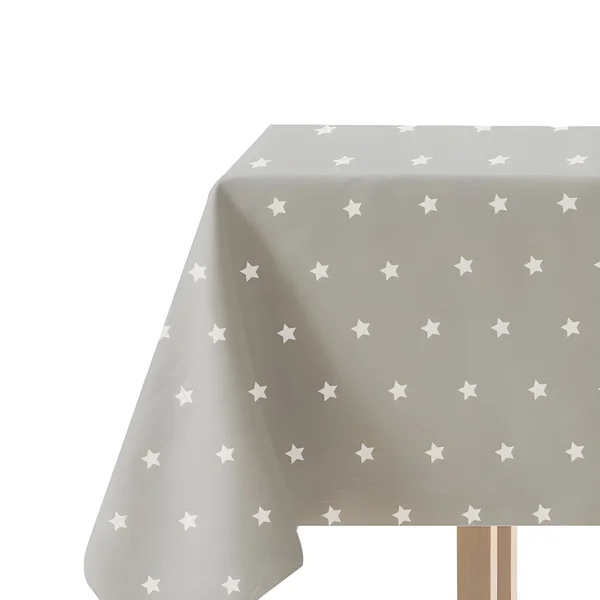 Mantel de 1,45 x 1,45 m de tela estrellas