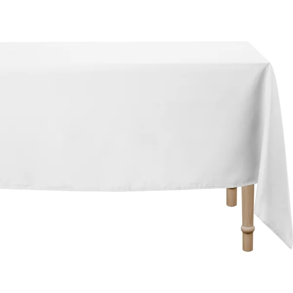Mantel de 1,70 x 1,40 m de tela blanco