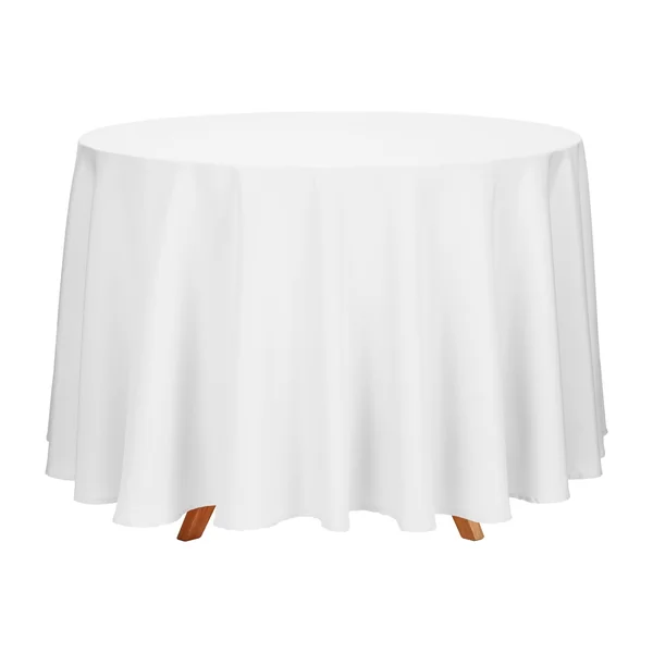 Mantel de 2,30 m de tela blanco
