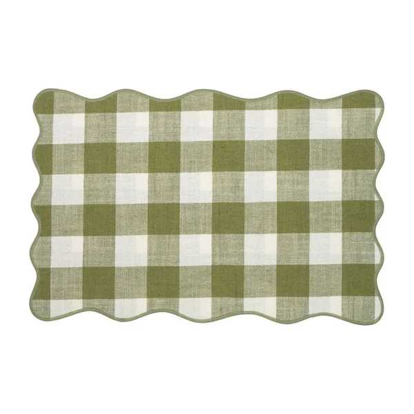 Mantel individual de 45 x 30 cm Vichy - 1 unidad