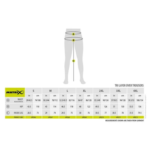 Matrix Tri Layer Over Pantalones 30K L