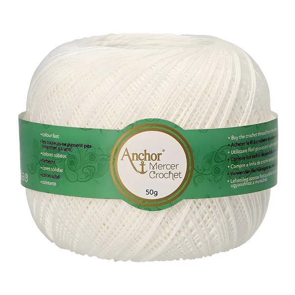 Mercer Crochet de 50 gr - Grosor nº 80 - Anchor