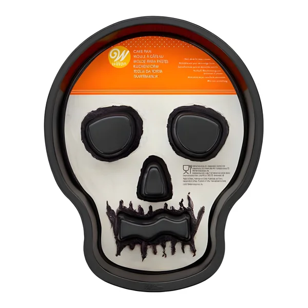Molde de calavera de aluminio de 24 x 30 cm - Wilton