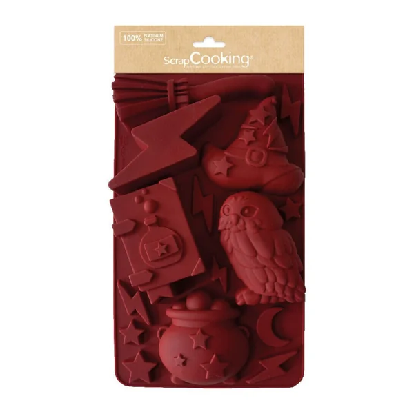 Molde de silicona de Mago Harry - Scrapcooking - 6 cavidades